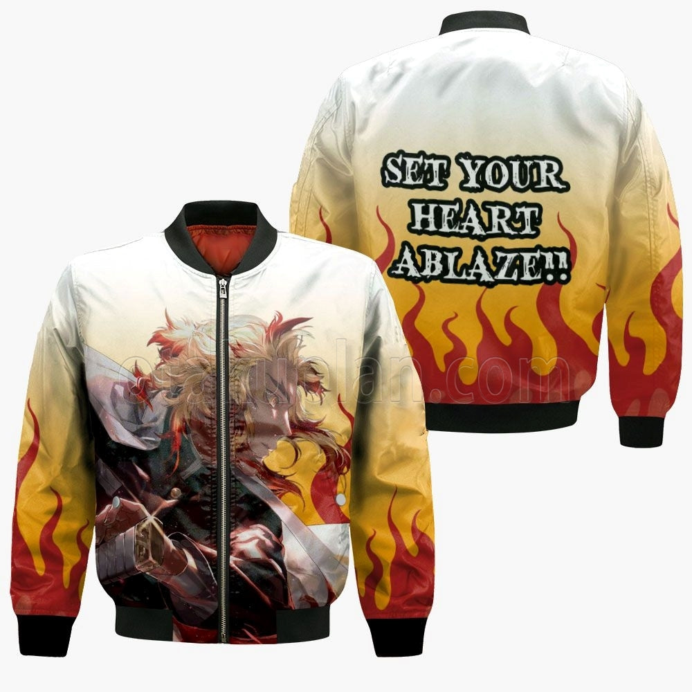 Kyojuro Rengoku Hoodie Custom