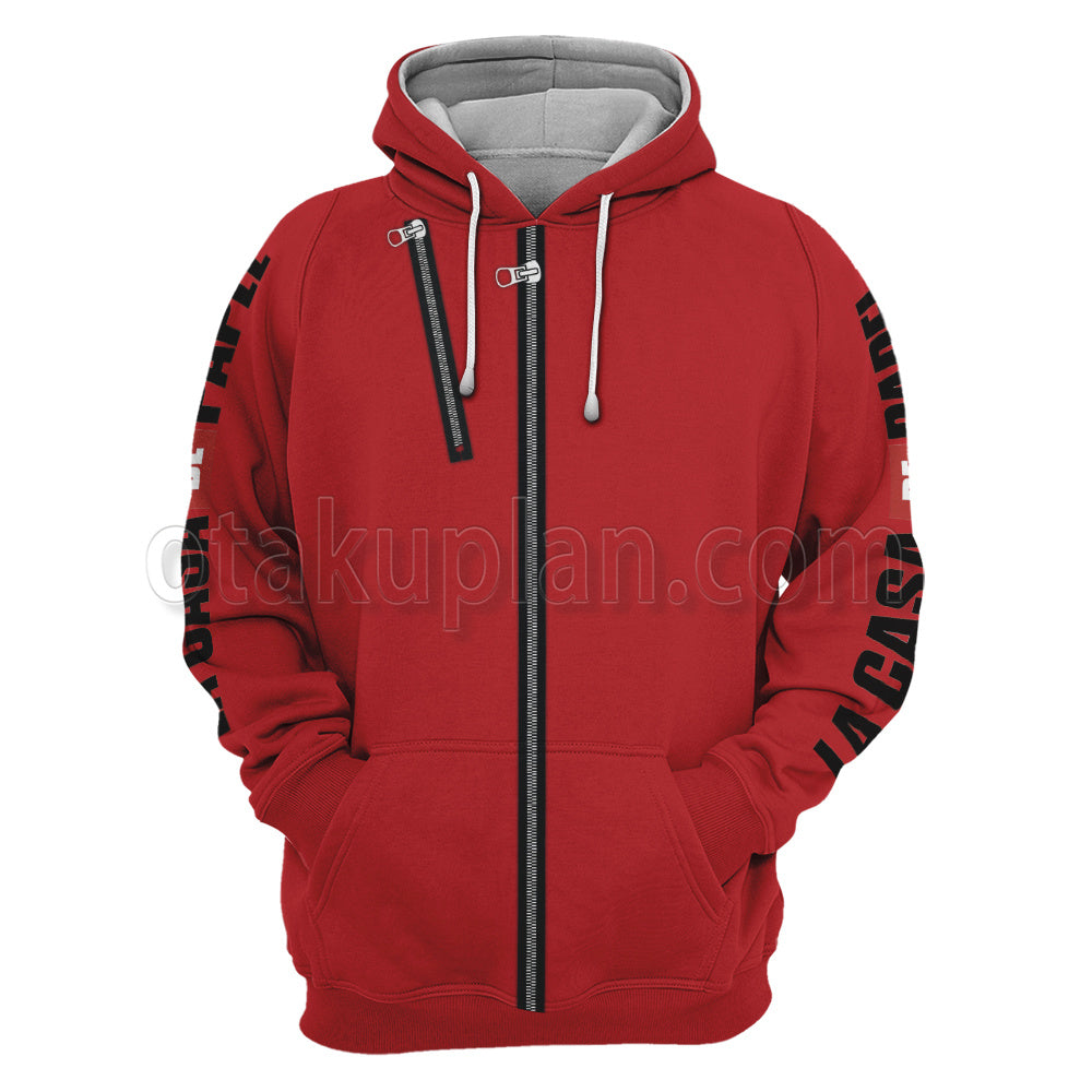 La Casa De Papel Dali Jumpsuit Cosplay Hoodie