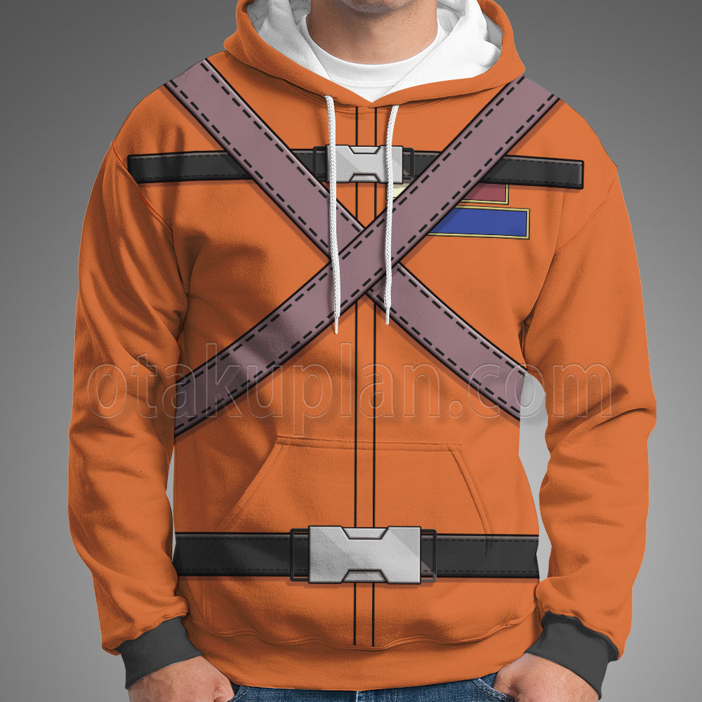 Lethal Company Orange Cosplay Hoodie