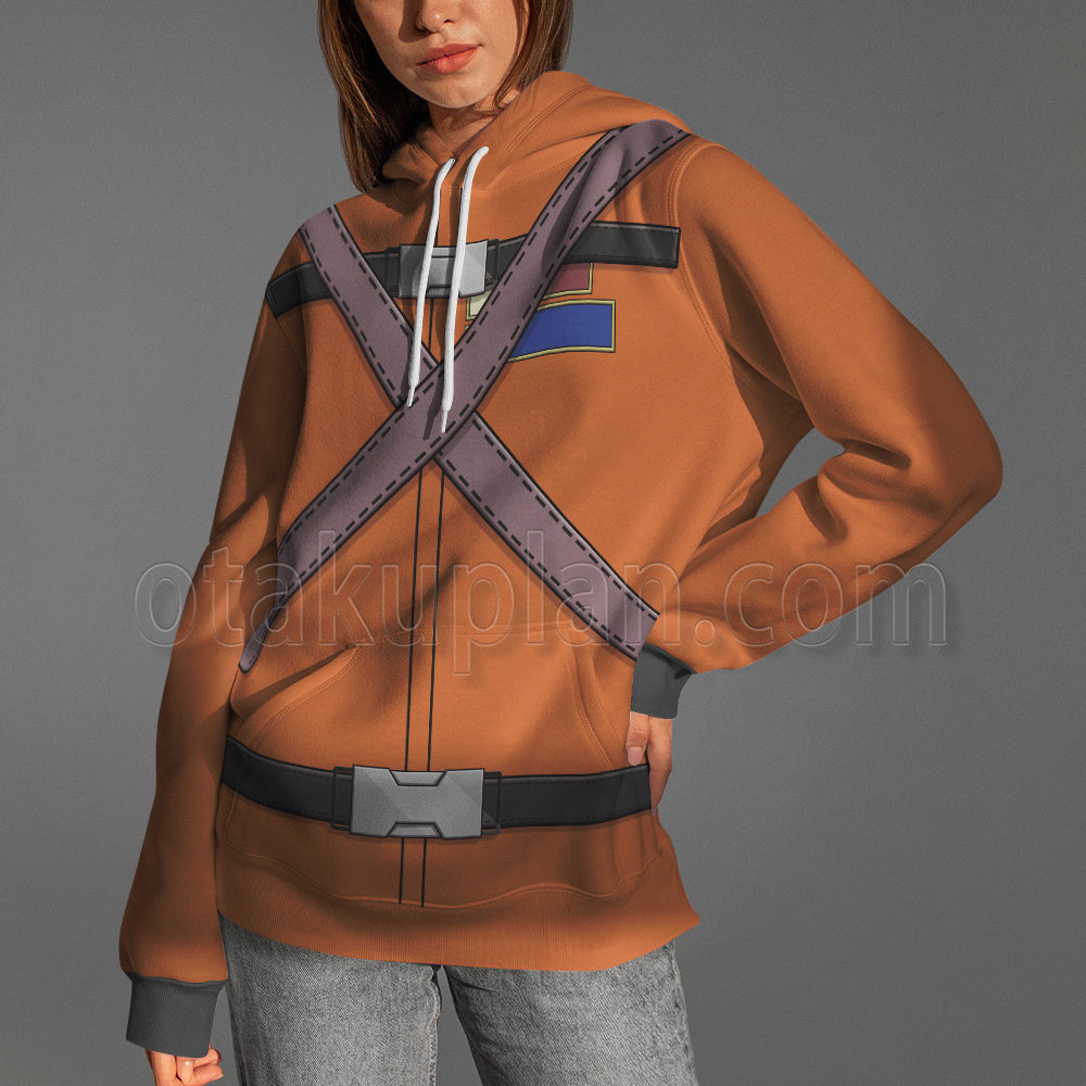 Lethal Company Orange Cosplay Hoodie