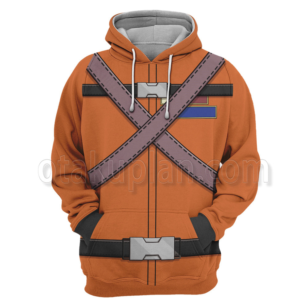 Lethal Company Orange Cosplay Hoodie