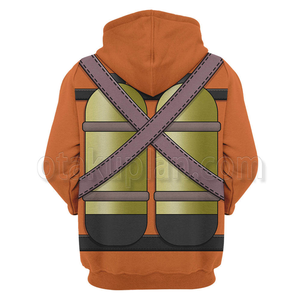 Lethal Company Orange Cosplay Hoodie