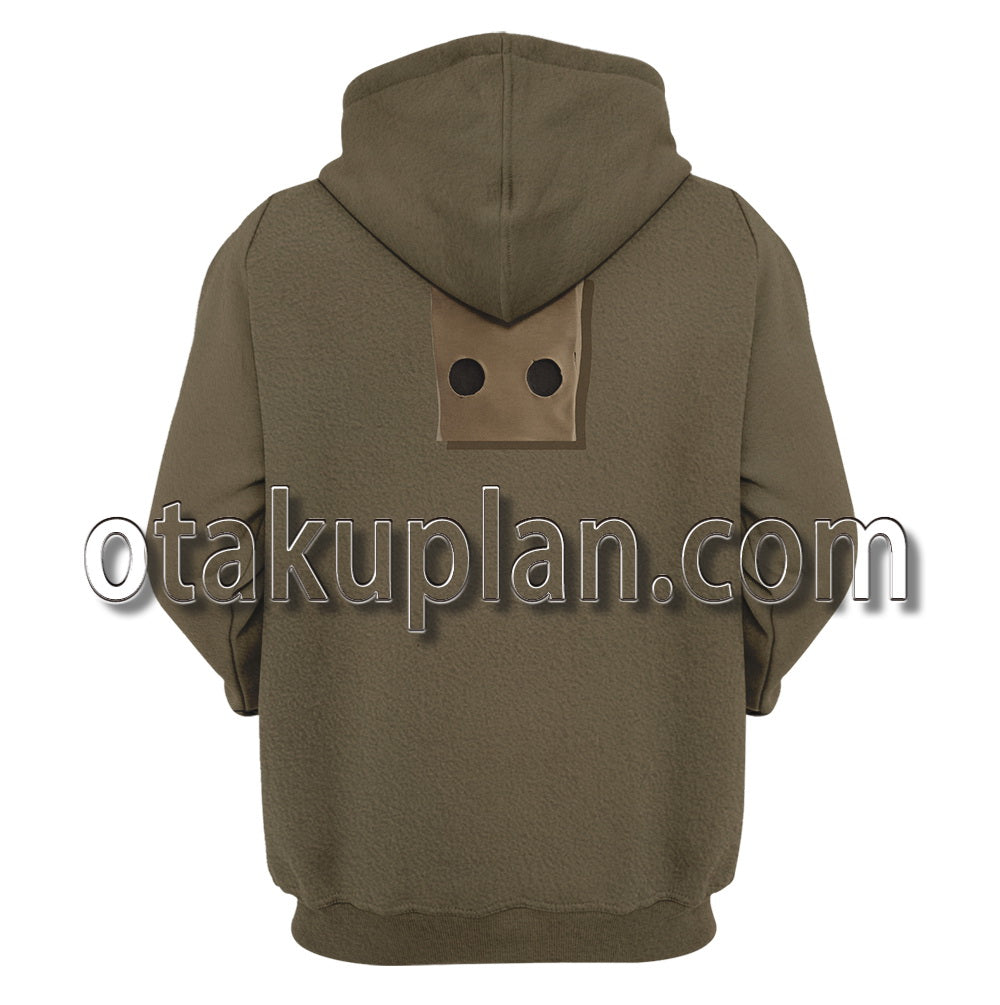 Little Nightmares 2 Mono Cloak Coat Cosplay Hoodie