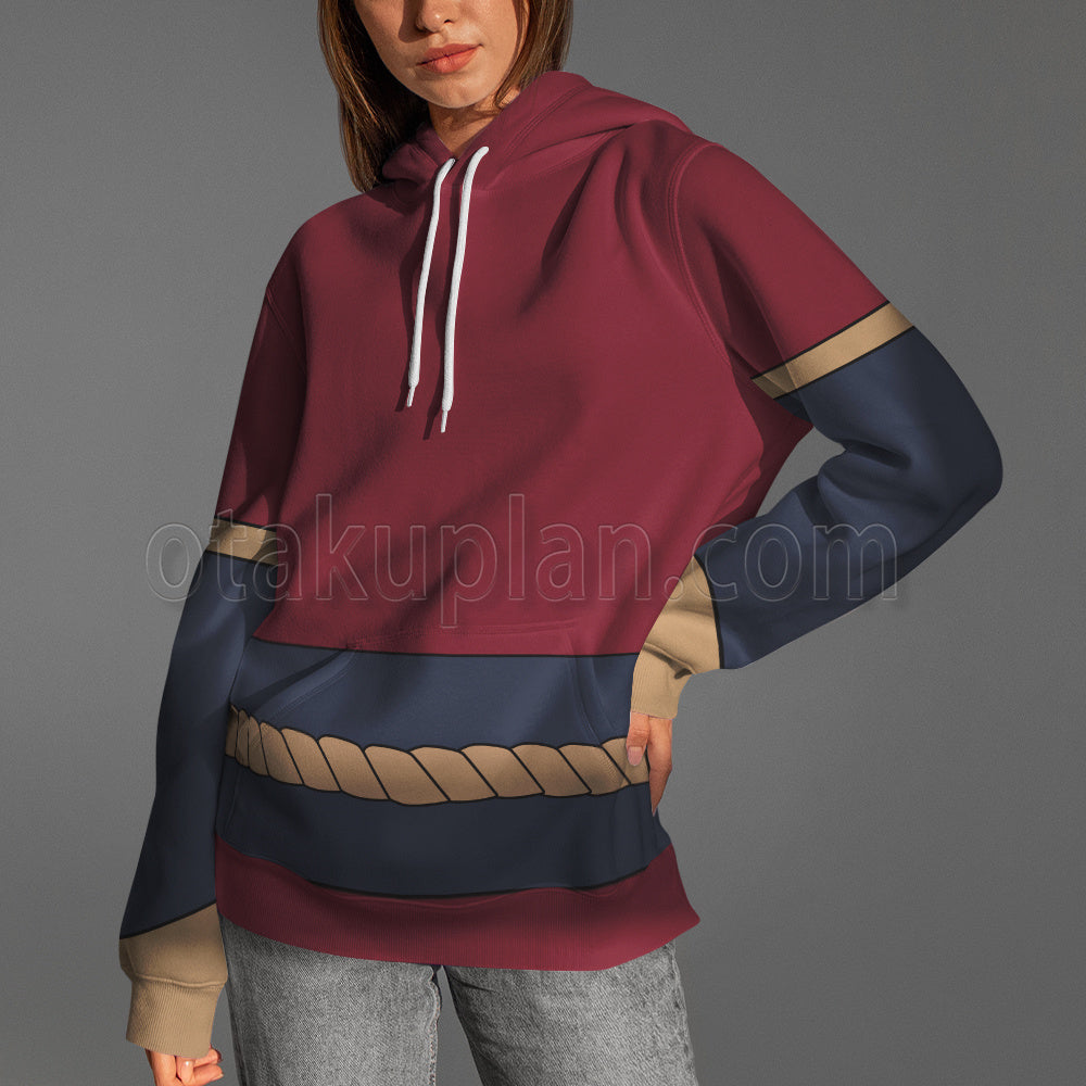 Lol Xayah Blood Moon Cosplay Hoodie