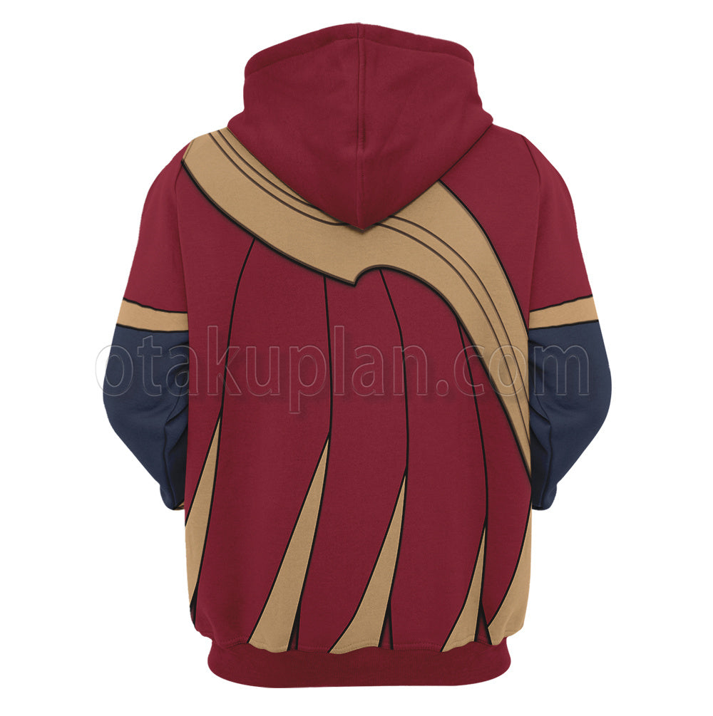 Lol Xayah Blood Moon Cosplay Hoodie