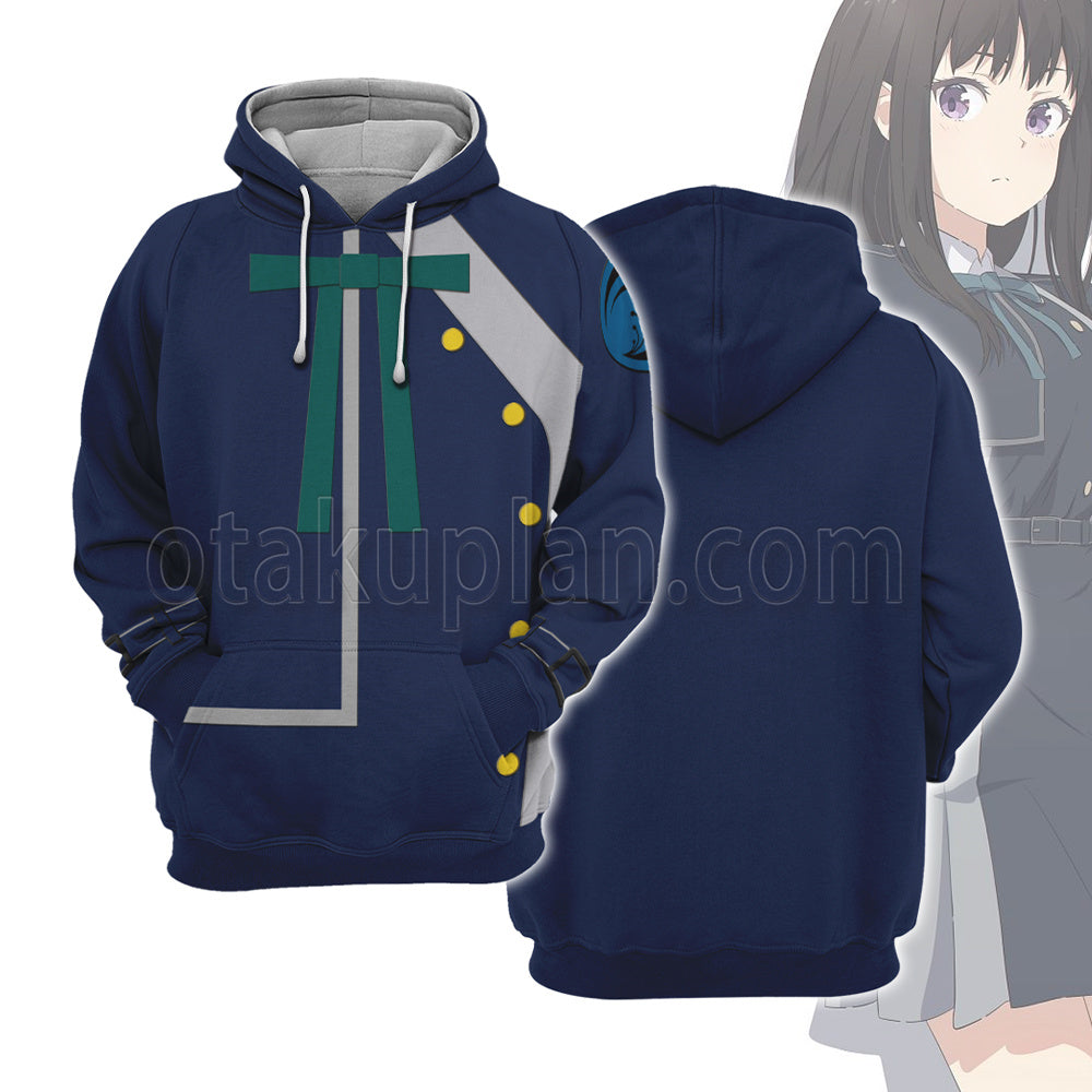 Lycoris Recoil Takina Inoue Cosplay Hoodie