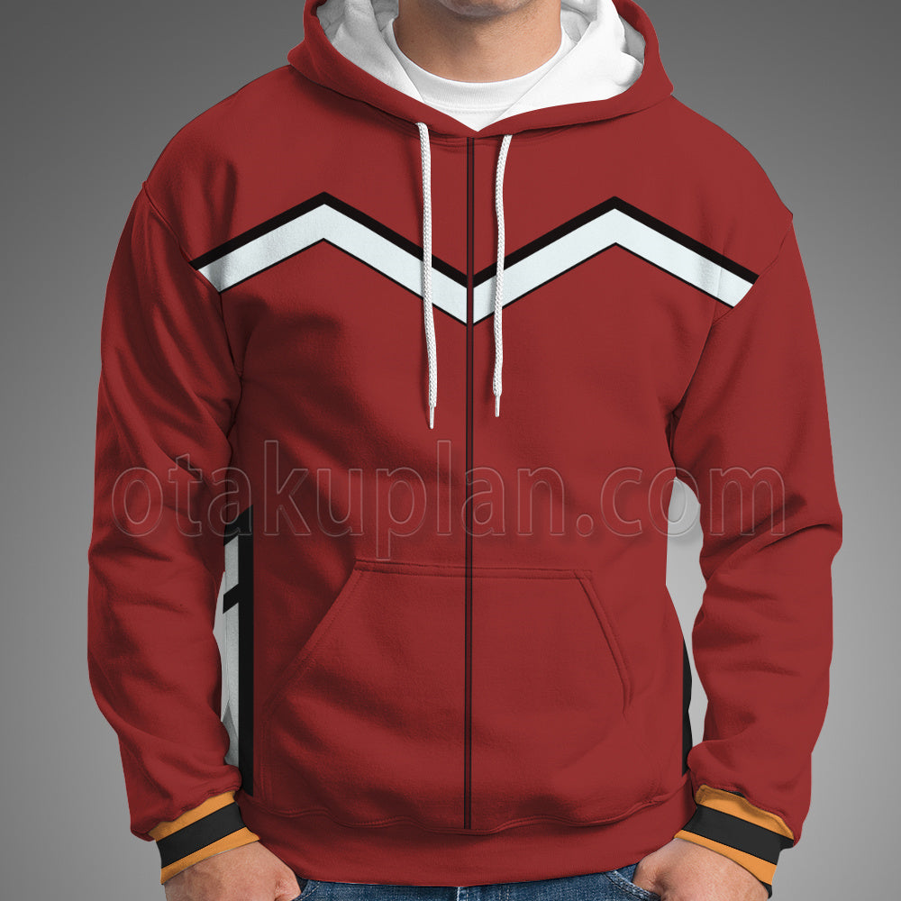 Macross Plus Bowman Guld Goa Red Cosplay Hoodie