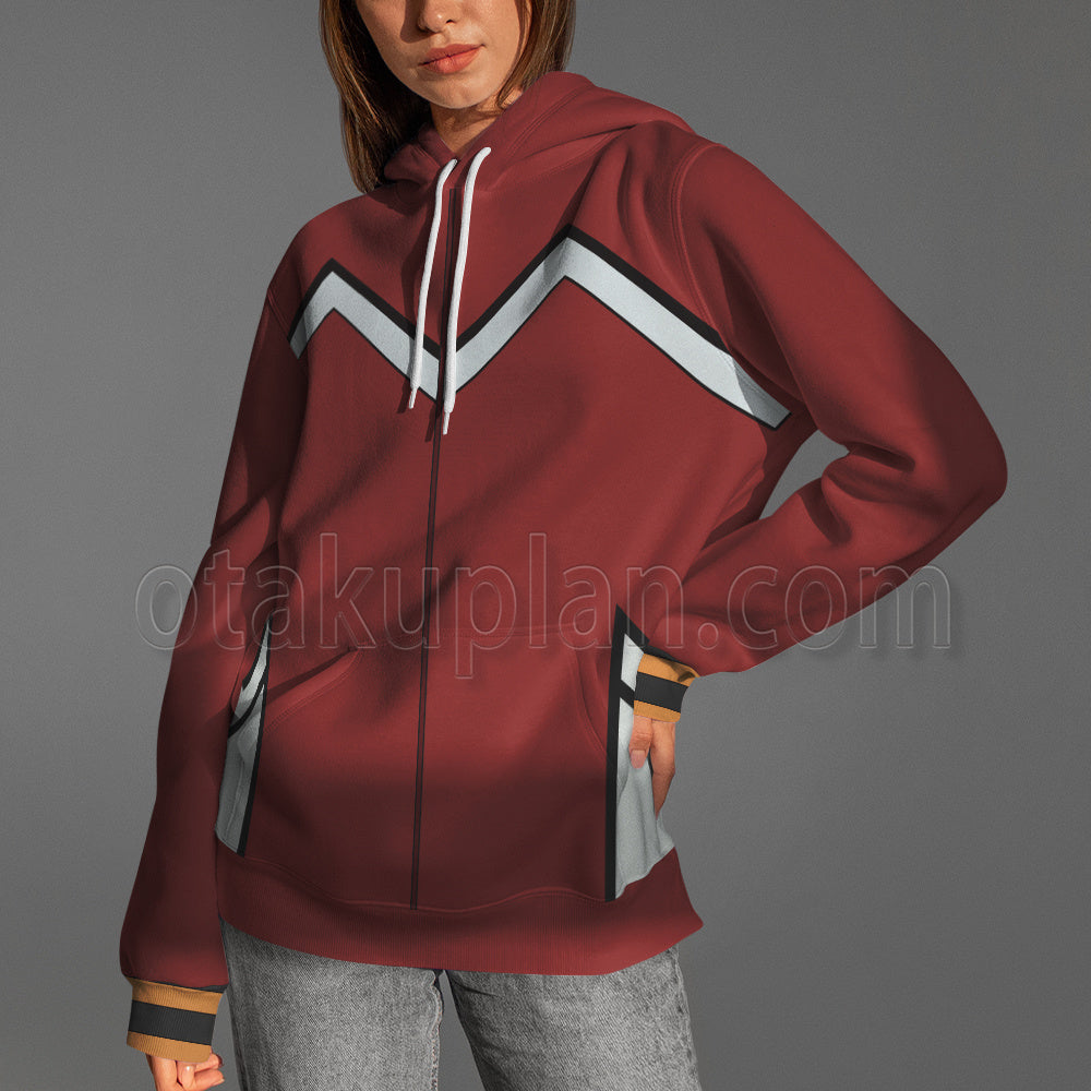 Macross Plus Bowman Guld Goa Red Cosplay Hoodie