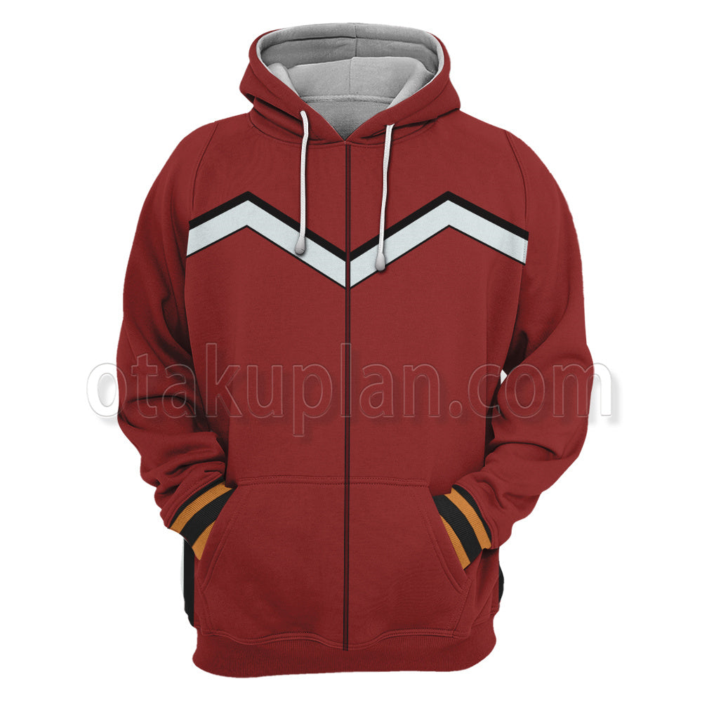 Macross Plus Bowman Guld Goa Red Cosplay Hoodie