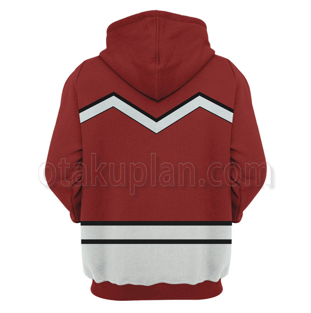 Macross Plus Bowman Guld Goa Red Cosplay Hoodie