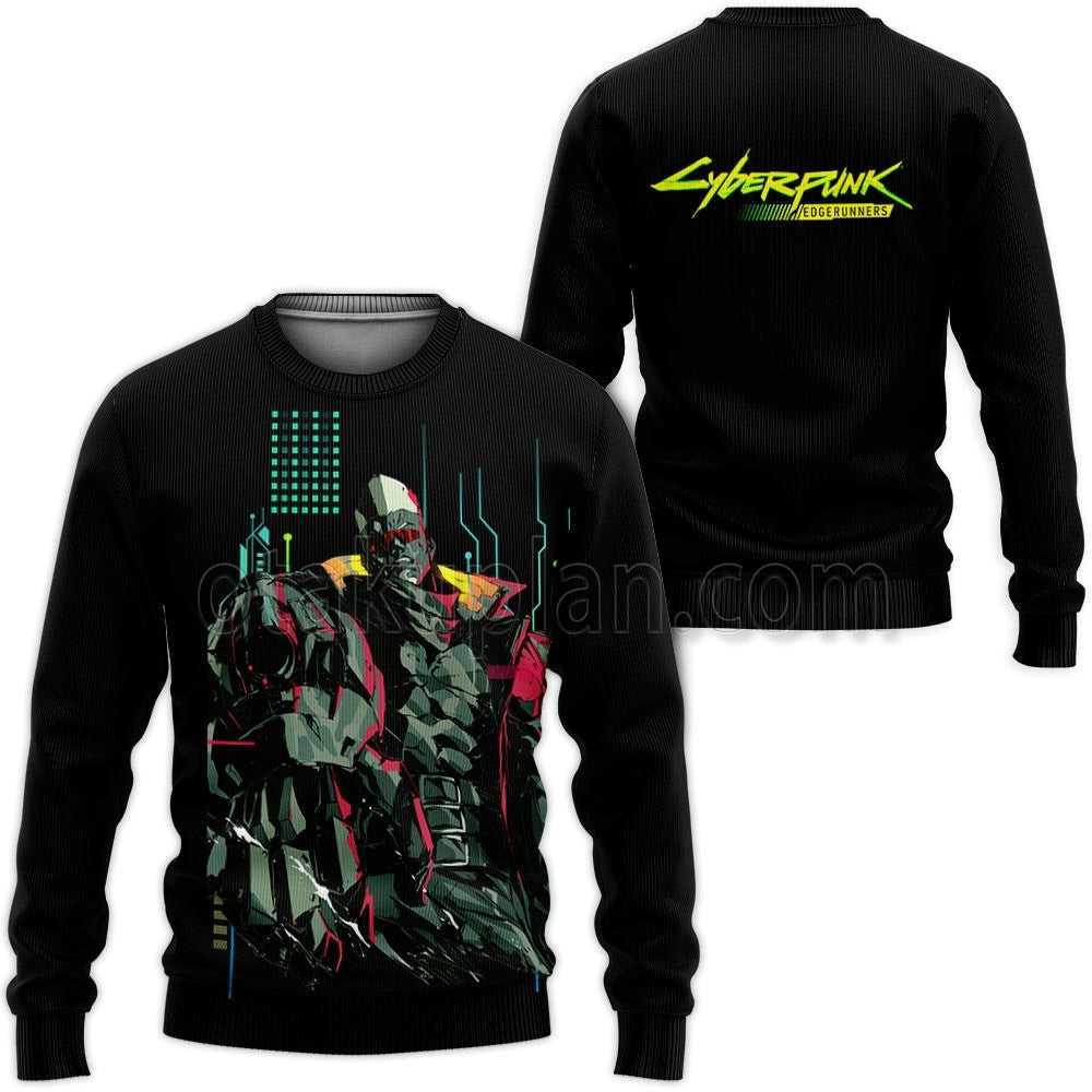 Maine Cyberpunk Custom Hoodie