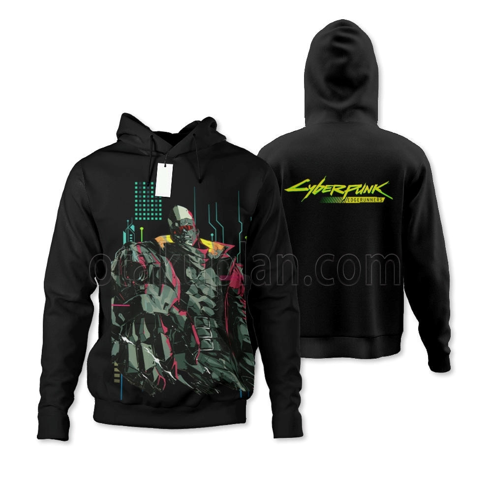 Maine Cyberpunk Custom Hoodie
