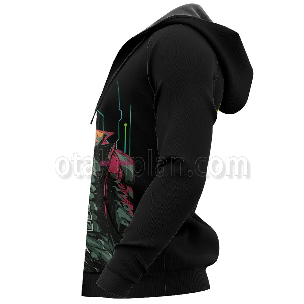 Maine Cyberpunk Custom Hoodie