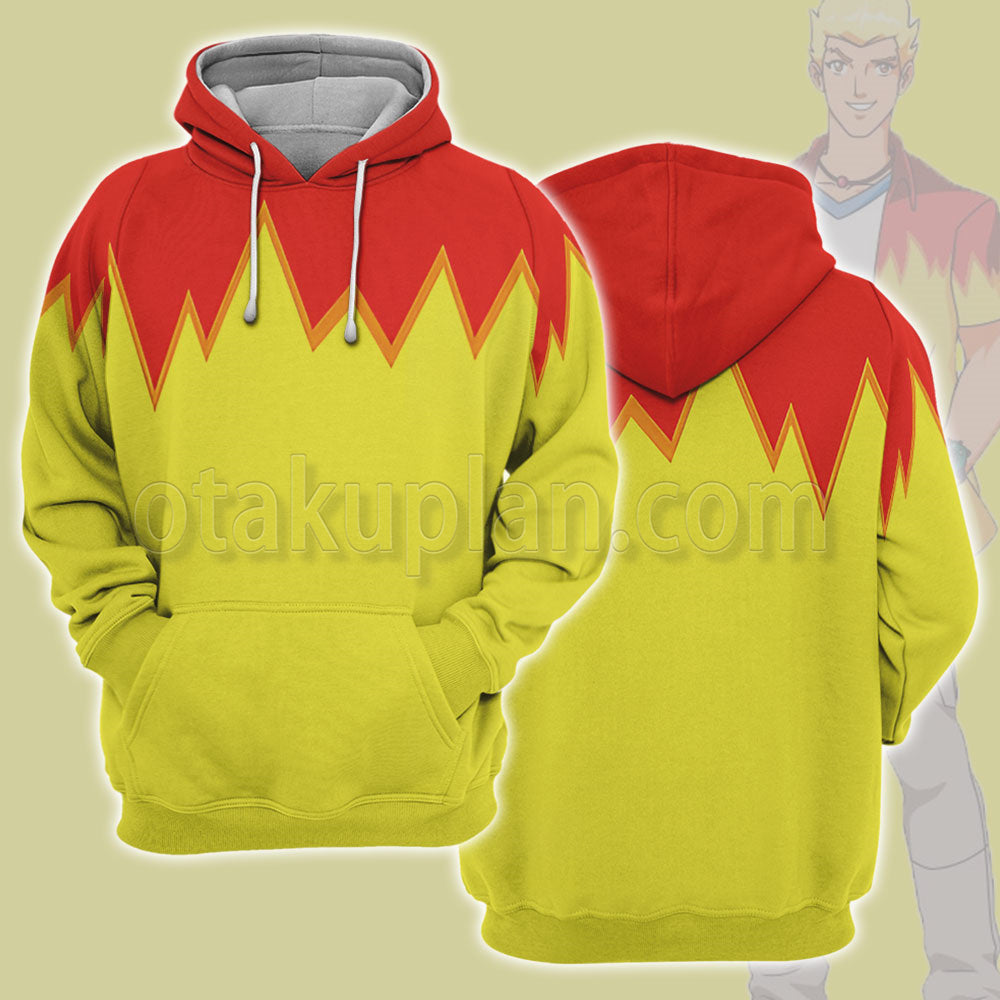 Martin Mystery Yellow Cosplay Hoodie
