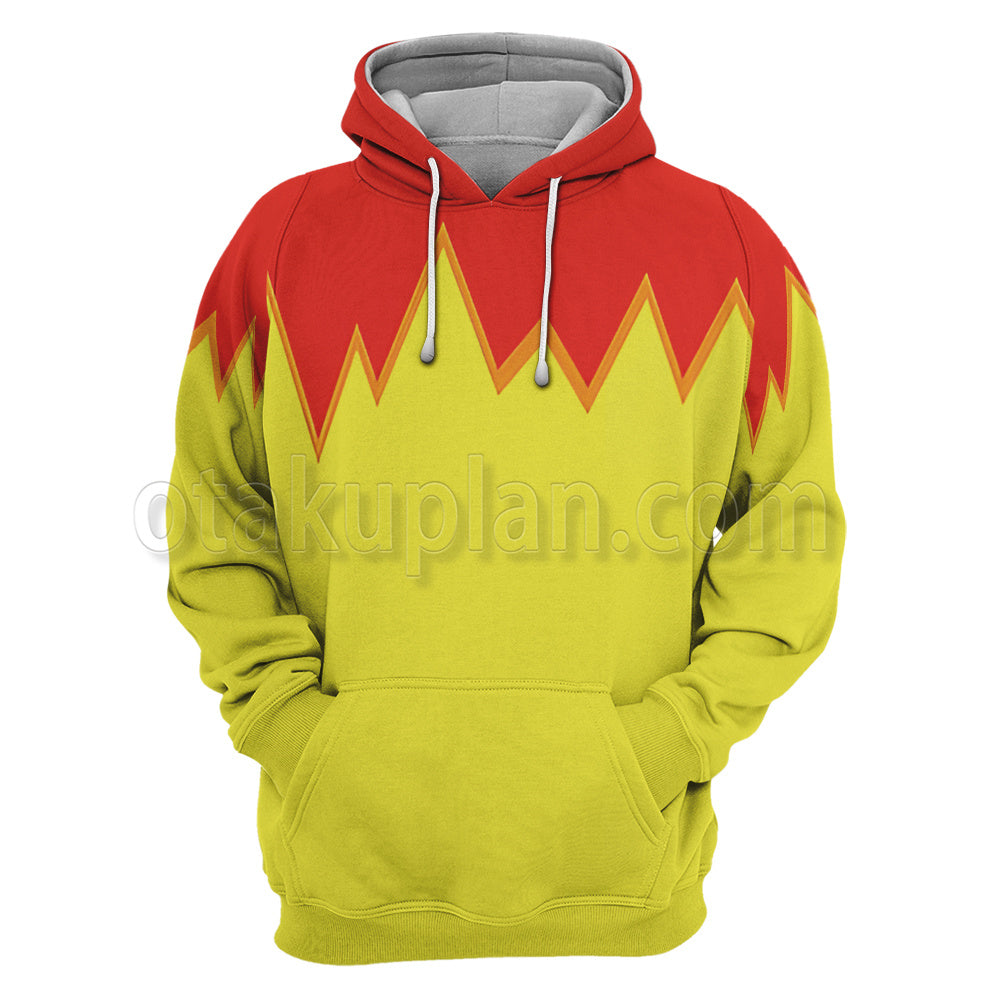 Martin Mystery Yellow Cosplay Hoodie