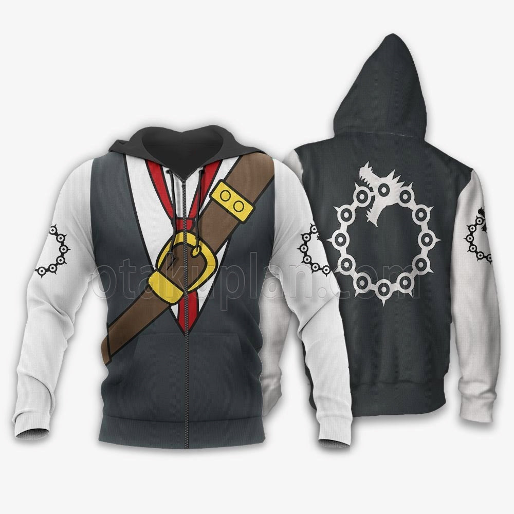 Meliodas Uniform Hoodie Costume