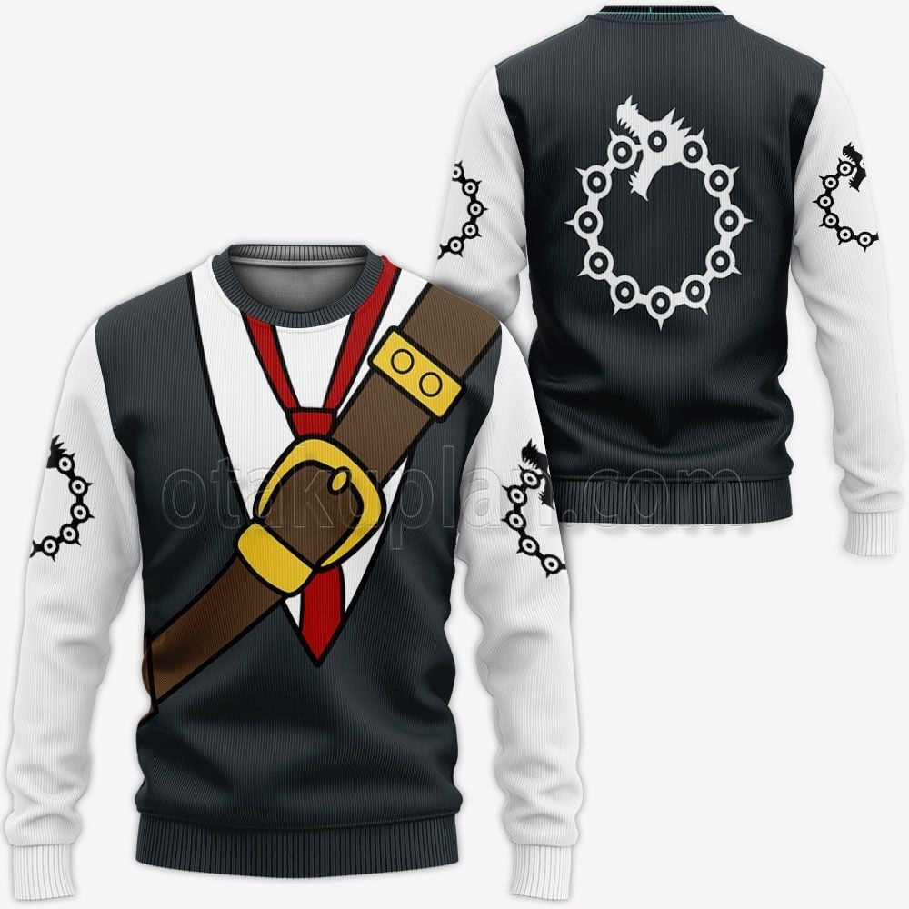 Meliodas Uniform Hoodie Costume