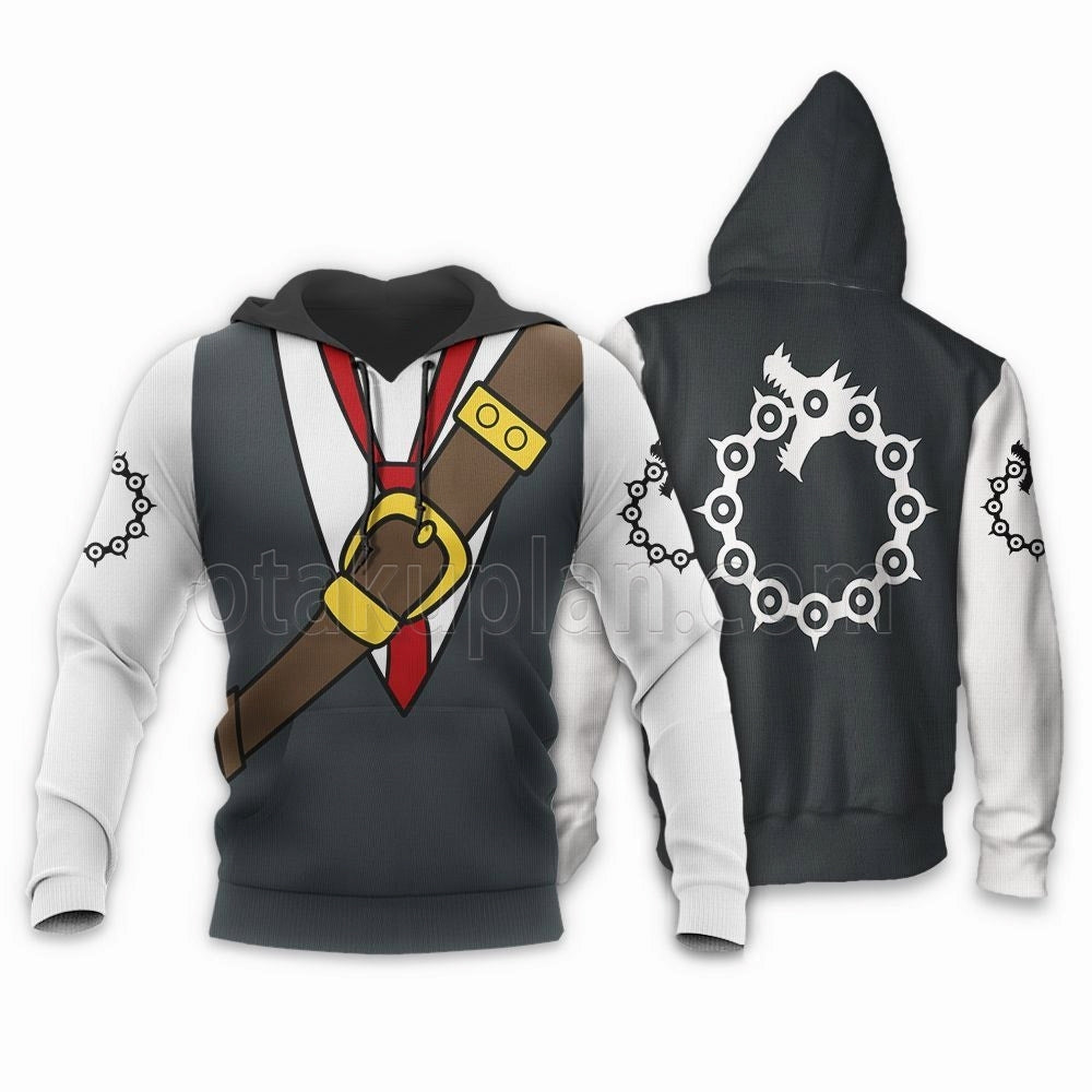 Meliodas Uniform Hoodie Costume