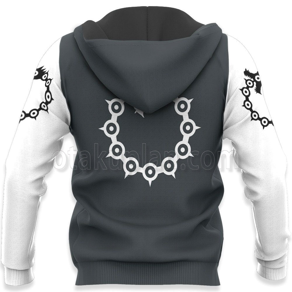 Meliodas Uniform Hoodie Costume
