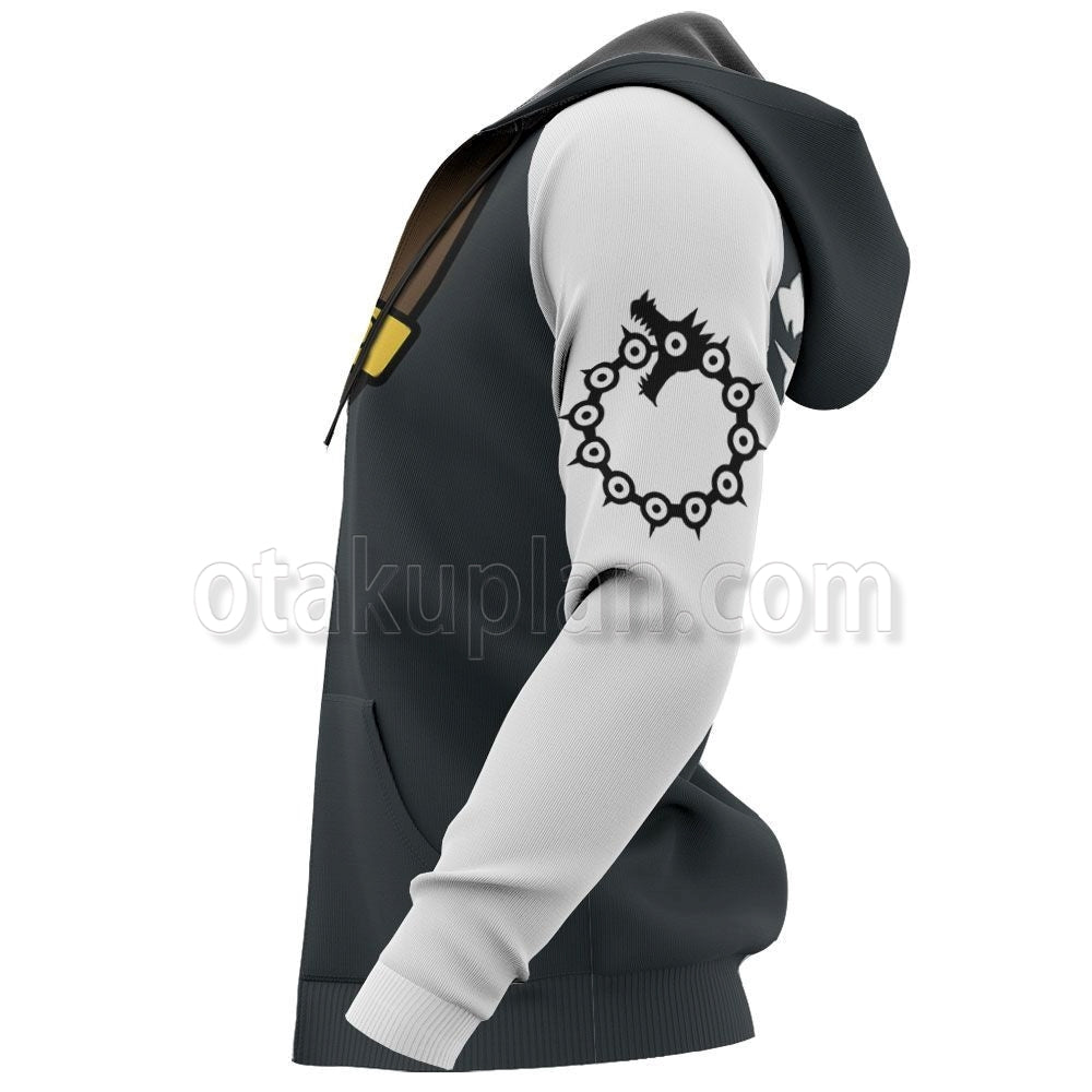 Meliodas Uniform Hoodie Costume