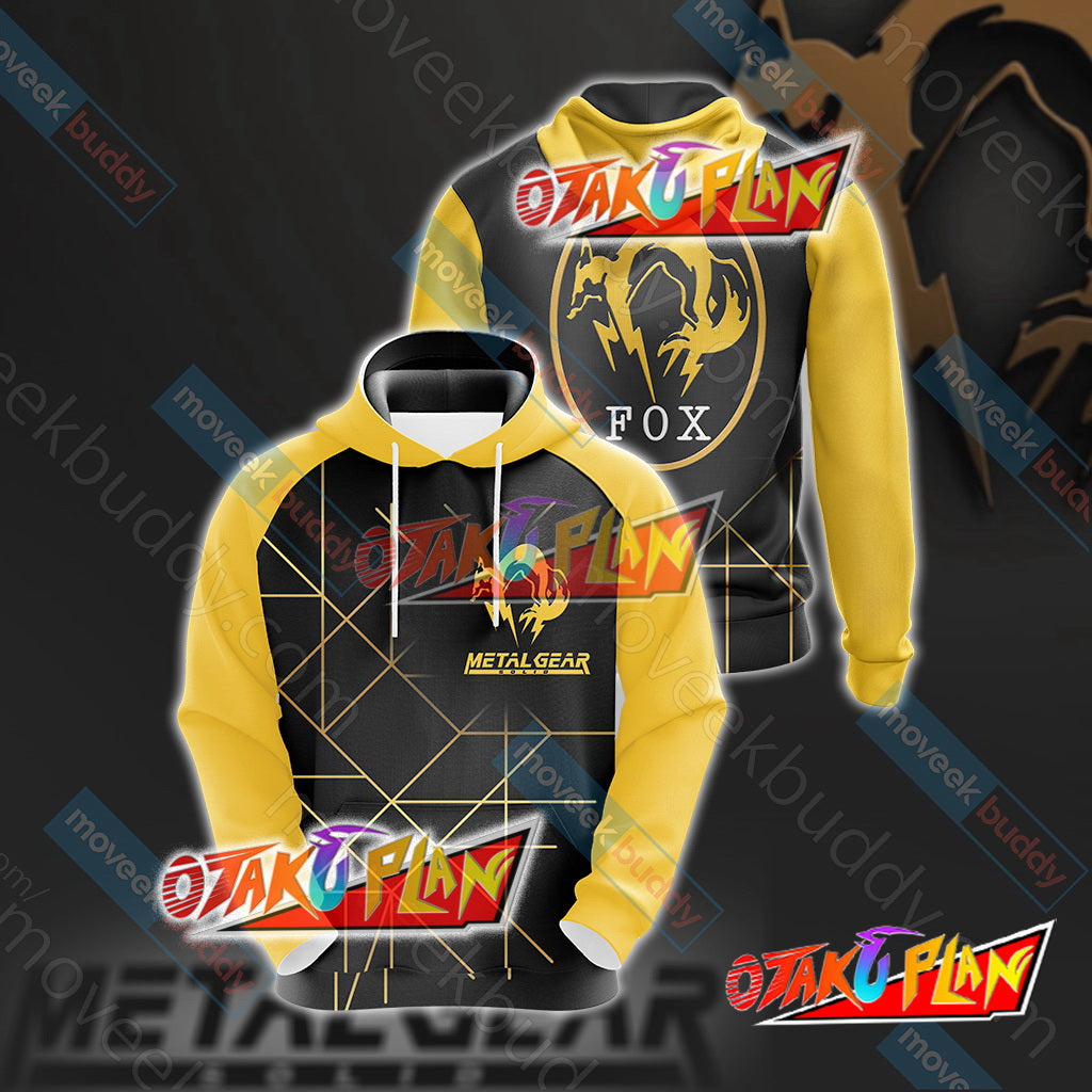 Metal Gear Solid V - FOX Unit Crest Unisex 3D Hoodie