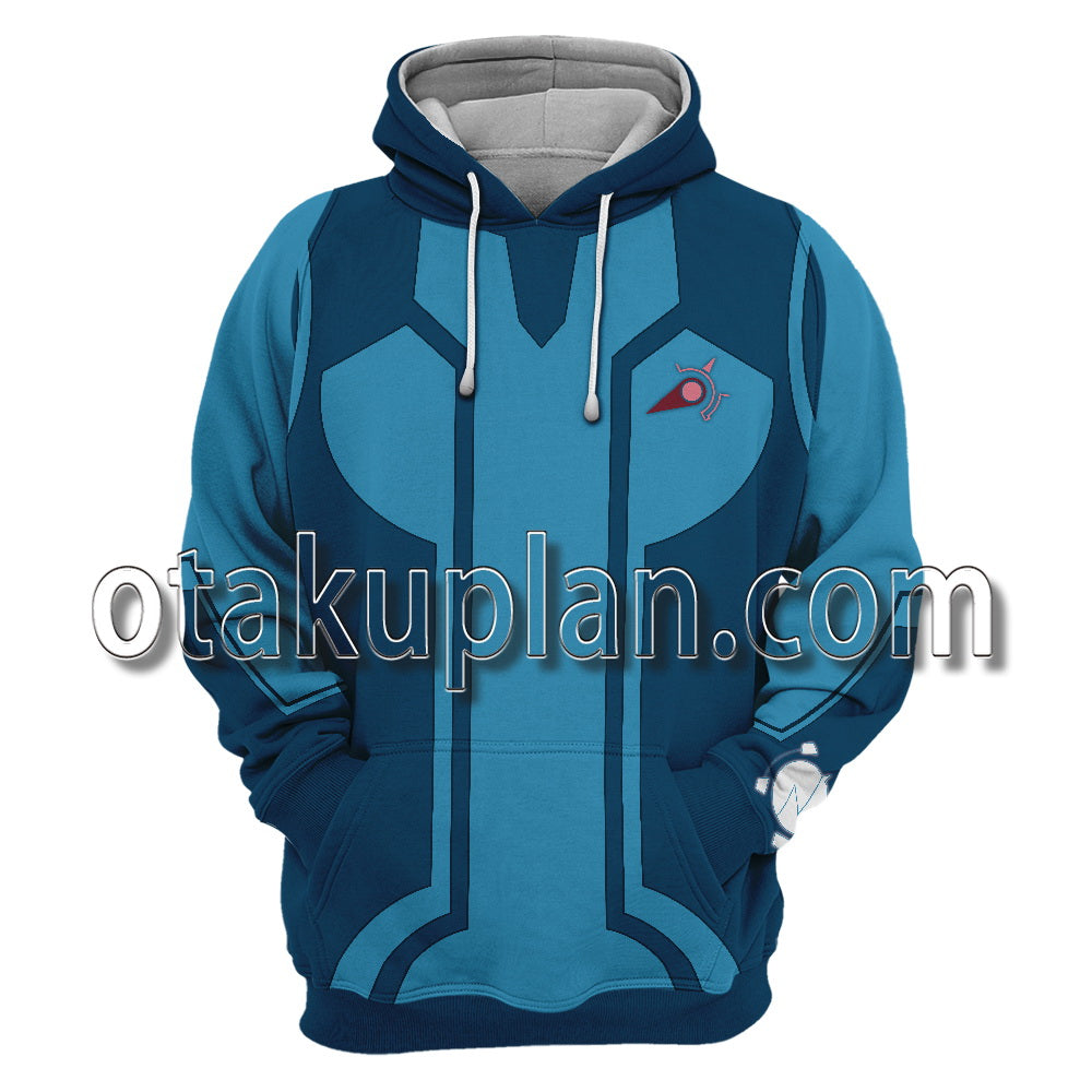 Metroid Dread Samus Aran Lnner Tight-Fitting Protective Clothing Cosplay Hoodie