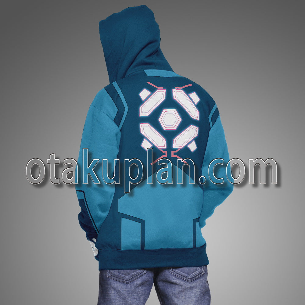 Metroid Dread Samus Aran Lnner Tight-Fitting Protective Clothing Cosplay Hoodie