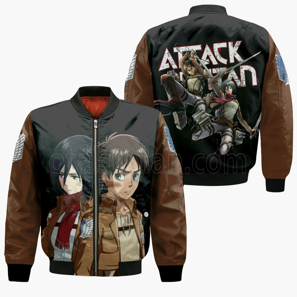 Mikasa And Eren Hoodie Custom Valentine Gifts