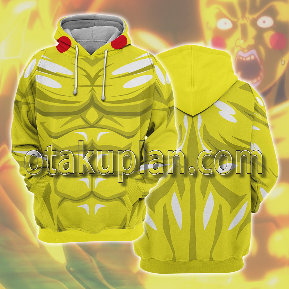Mob Psycho 100 III Ekubo Gold perfect body Cosplay Hoodie