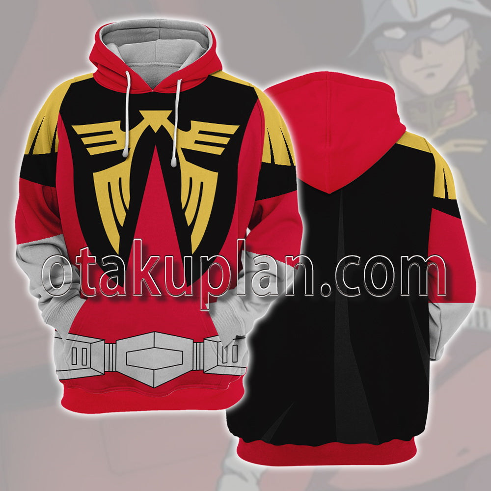 Anime The Origin Char Aznable Cosplay Hoodie