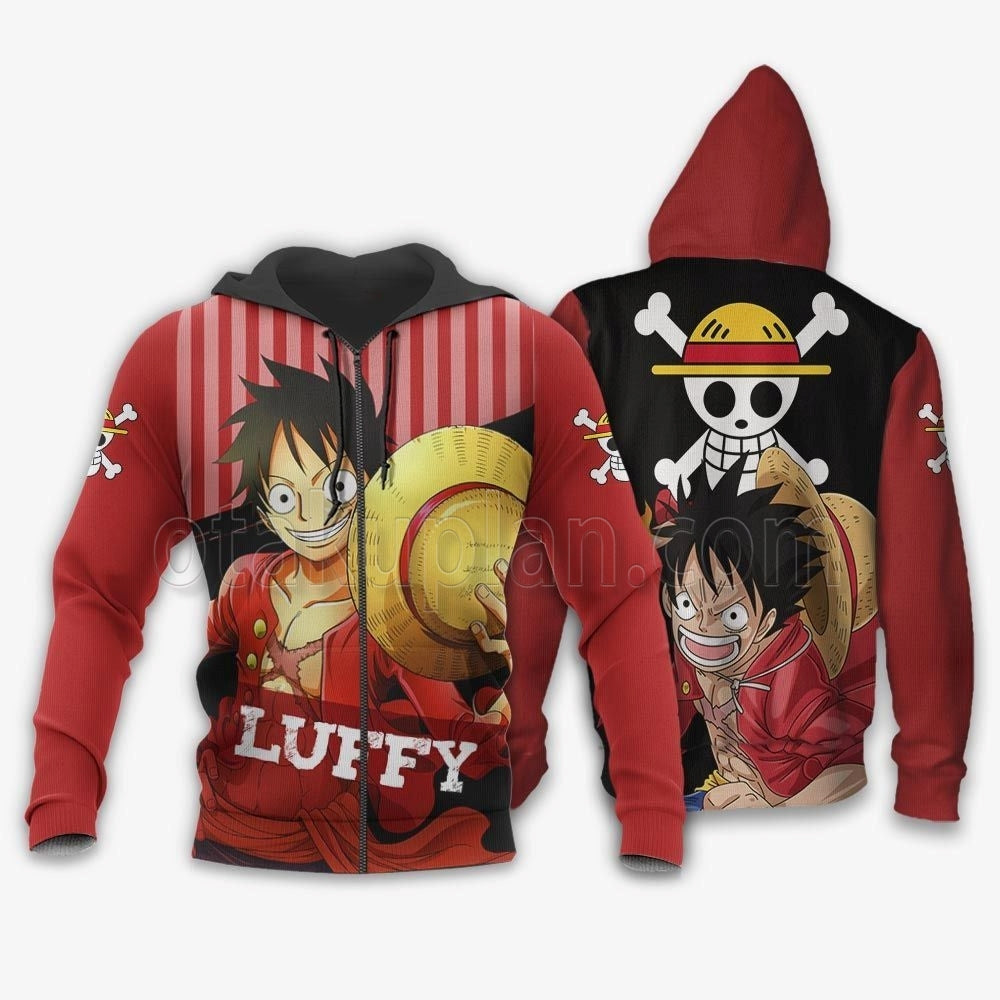 Monkey D Luffy Hoodie Anime