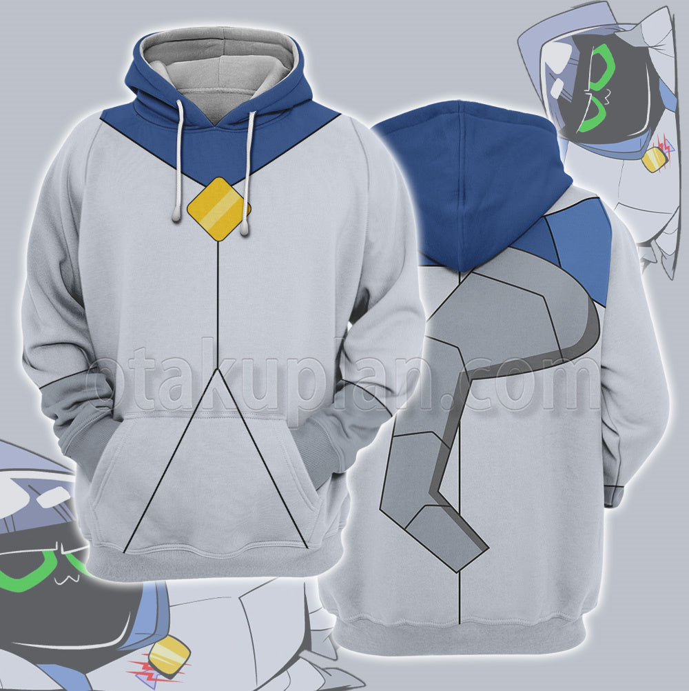 Monkey Wrench Scratch Grey Cosplay Hoodie