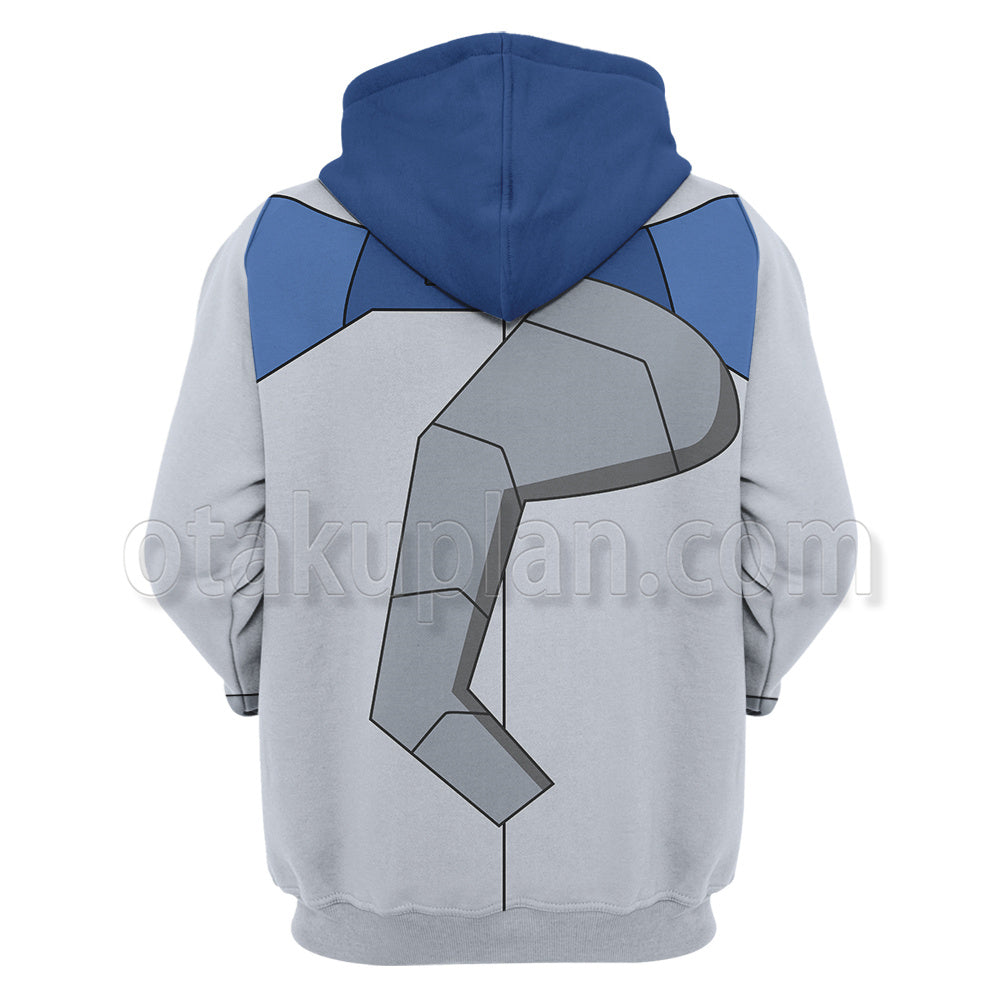 Monkey Wrench Scratch Grey Cosplay Hoodie