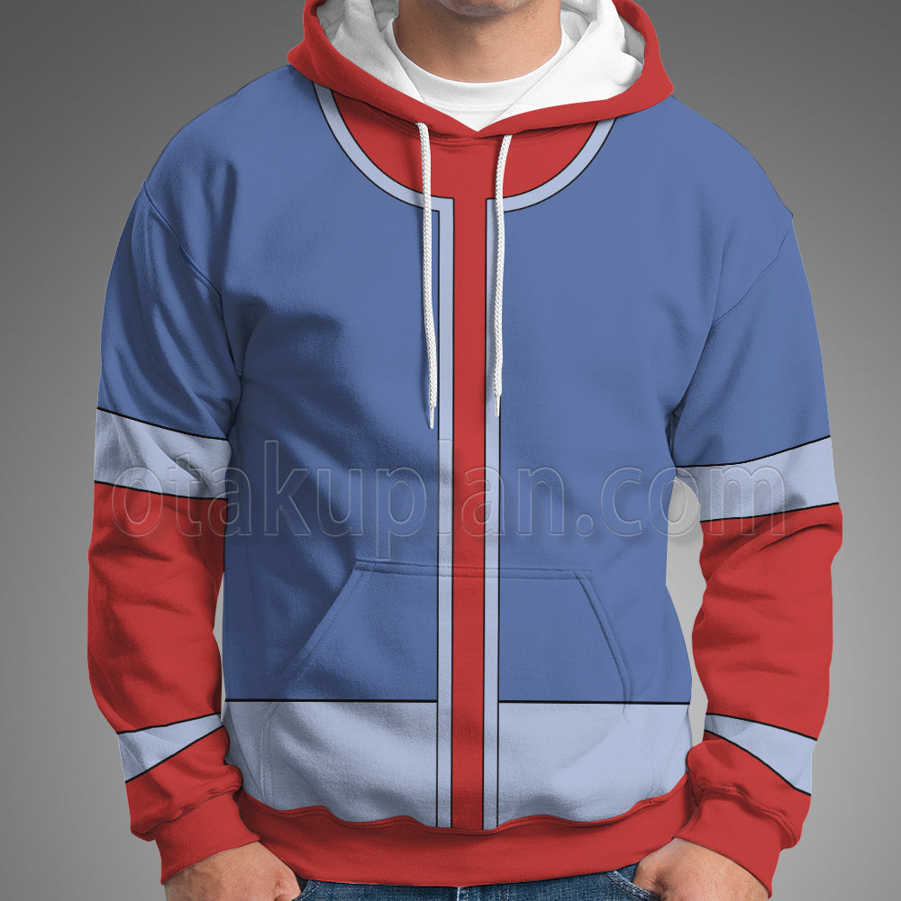 Monkey Wrench Shrike Sanchez Blue Cosplay Hoodie