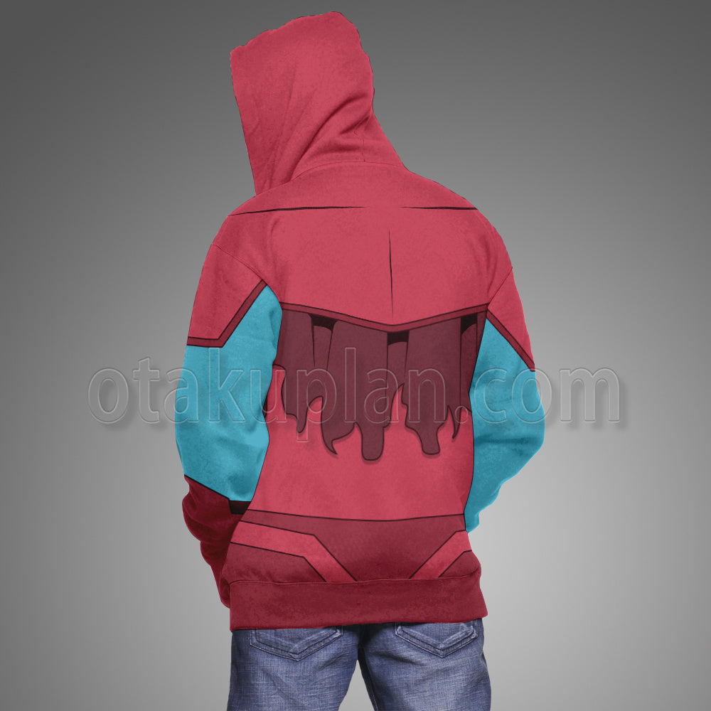 Monkey Wrench Tyneen Red Cosplay Hoodie