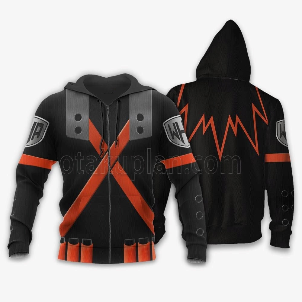 Musketeer Katsuki Bakugo Hoodie Jacket Anime Costume