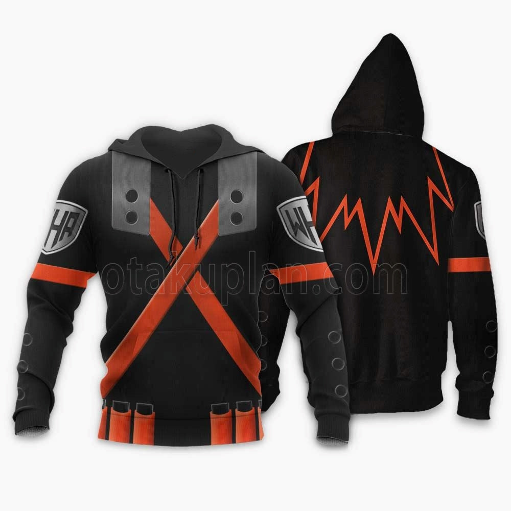 Musketeer Katsuki Bakugo Hoodie Jacket Anime Costume