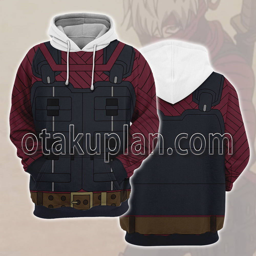 Anime Heroes Rising Mummy Grey Cosplay Hoodie