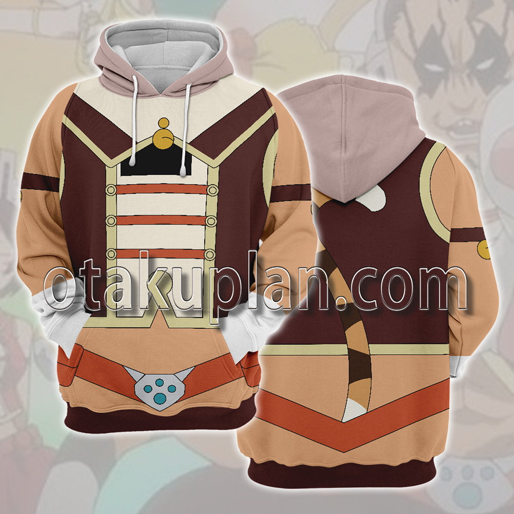 Anime Pussy Cat Tora Cosplay Hoodie