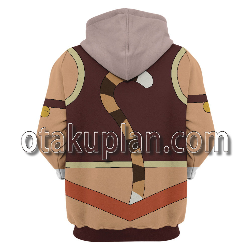 Anime Pussy Cat Tora Cosplay Hoodie