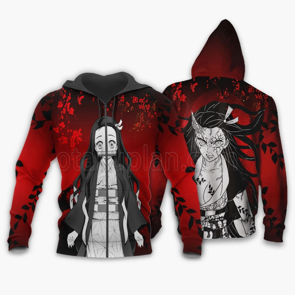 Nezuko Hoodie Custom Japan Art