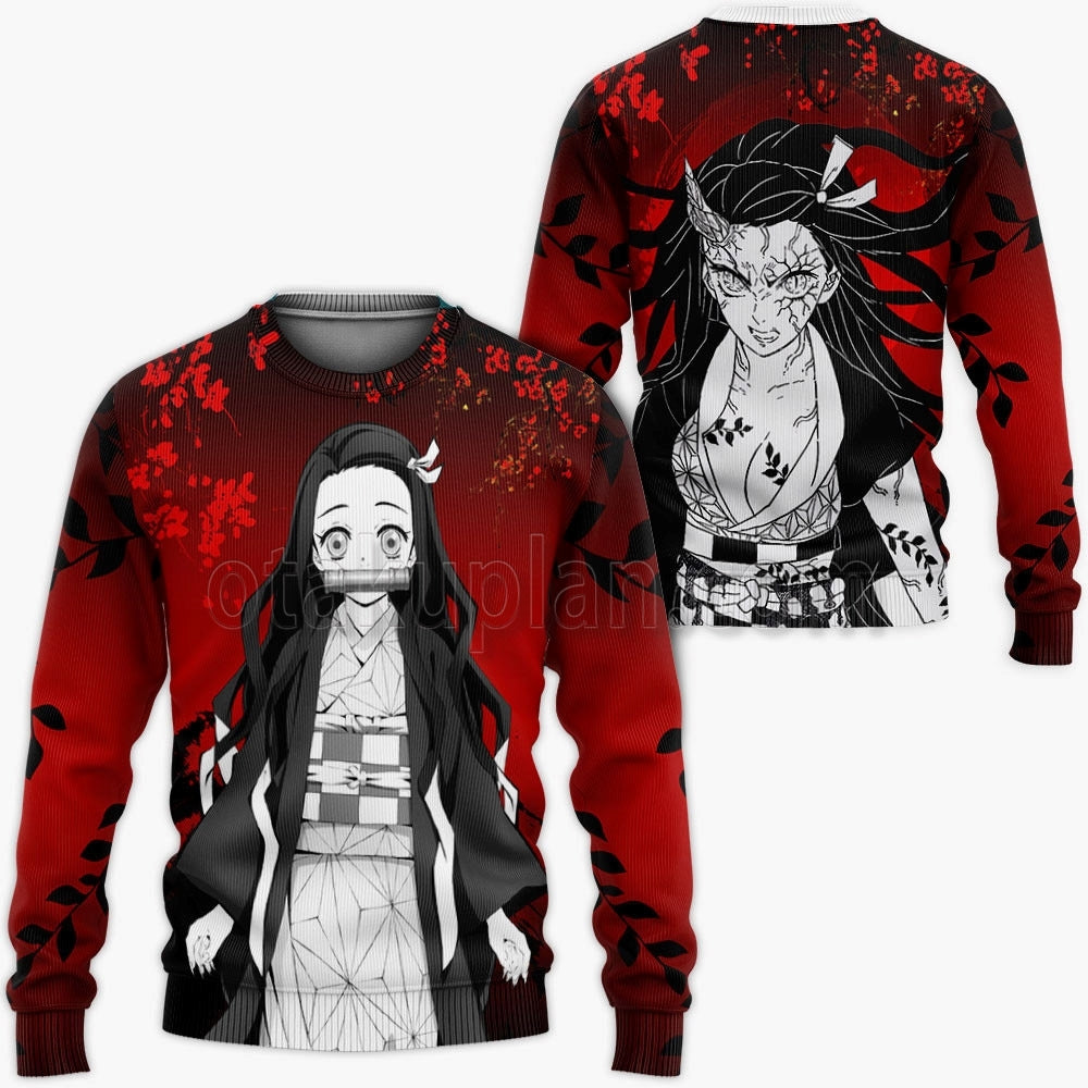 Nezuko Hoodie Custom Japan Art