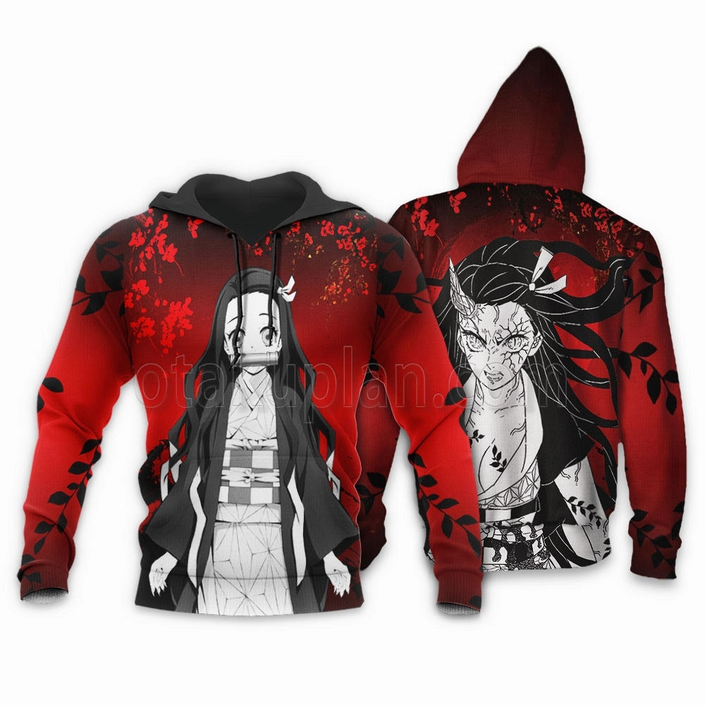 Nezuko Hoodie Custom Japan Art