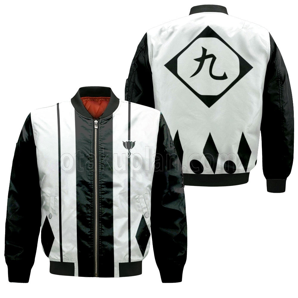 Nineth Division Hoodie Shirts Gotei 13 Uniform Custom Clothes