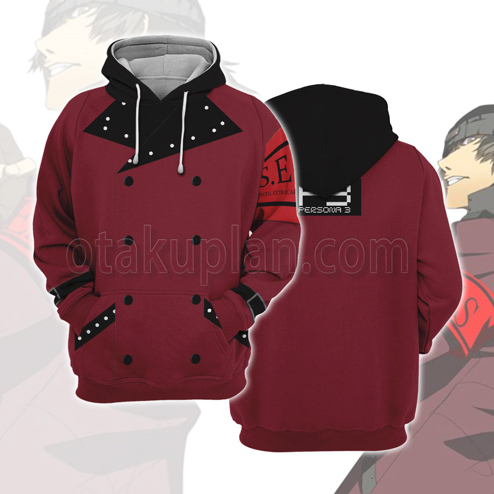 Persona 3 Reload P3r Shinjiro Aragaki Cosplay Hoodie