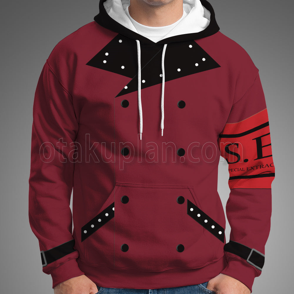 Persona 3 Reload P3r Shinjiro Aragaki Cosplay Hoodie