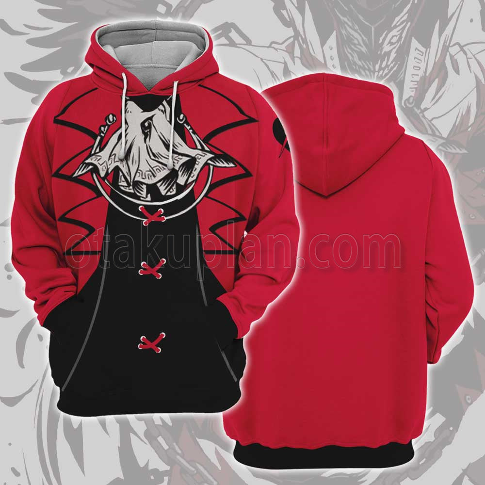 Persona 5 Soul Of Rebellion Heart Cosplay Hoodie