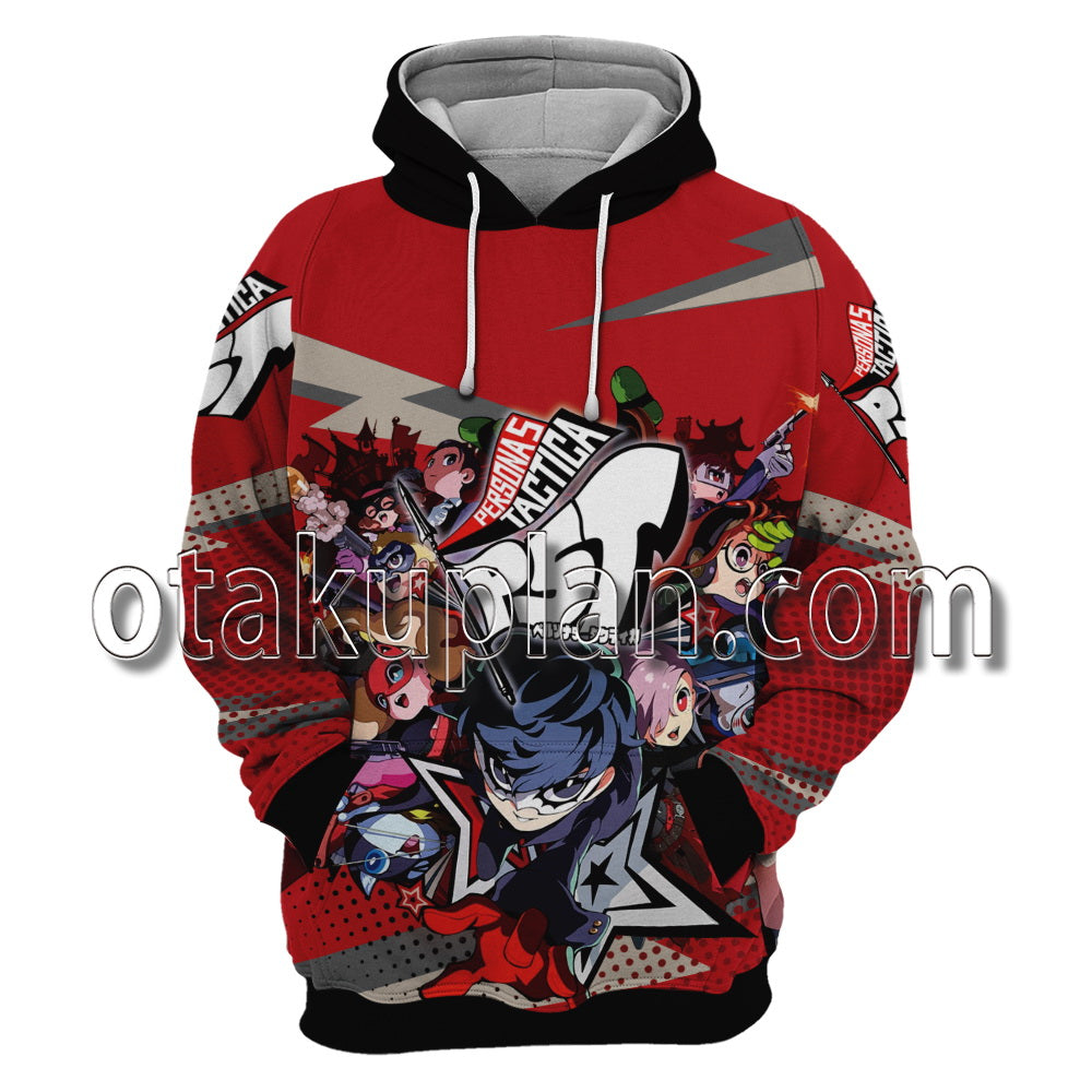 Persona 5 Tactica Morgana Ryuji Sakamoto Ann Takamaki Hoodie