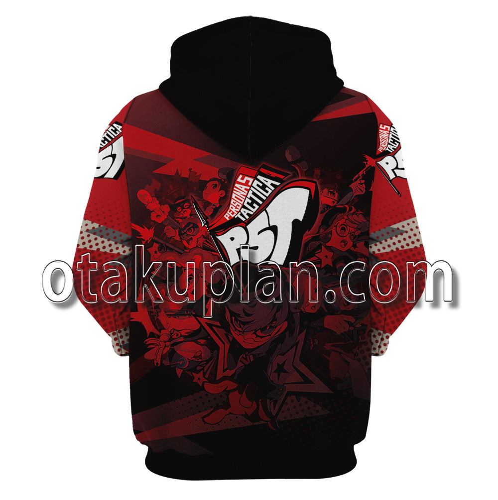 Persona 5 Tactica Morgana Ryuji Sakamoto Ann Takamaki Hoodie
