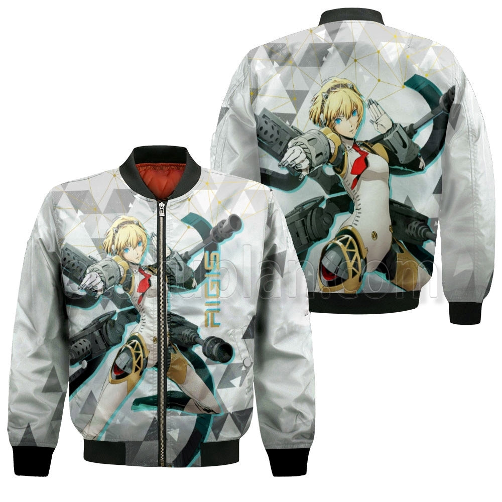 Persona Aigis Custom Game Hoodie